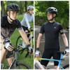 Generisch MTB Gloves, Half Finger Summer Cycling Gloves for Men