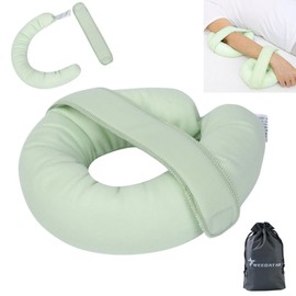 WEEOATAR Protector Pillow,Wheelchair Seat Cushions,Anti-Bedsore Cushion,Donut Pillow Support Pads,Breathable and Easy to Use with Magic Stickers for Elderly,Pregnant and Bedridden(Green,L)