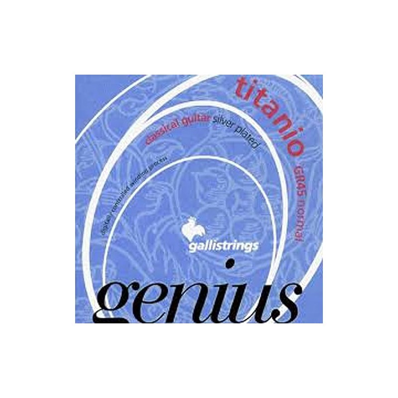 Klassische Gitarrensaite Titanio