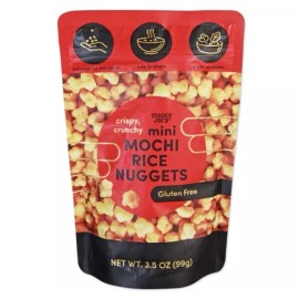 Trader Joe's 2 Packs Trader Joe's Mini Mochi Rice Nuggets 3.5 Oz Each  Gluten  Pack NEW ITEM