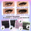 Fluffy Lash Clusters Kit 5 Styles Volume Eyelash Clusters 617
