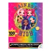 Rainbow High Rompecabezas Brillo Metálico, Rainbow High, 100 Piezas