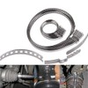 60PCS Universal Adjustable Drive Shaft AXLE CV Joint Boot Crimp