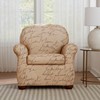Waverly Stretch Pen Pal 2 Piece Accent Chair Slipcover in