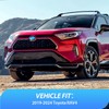 Nilight in Channel Durable Rain Guards for Toyota RAV4 2019