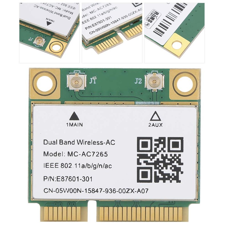 Pcie Mc-Ac7265 Network Card PCIE Gigabit DualBand for 4.2 MCAC7265
