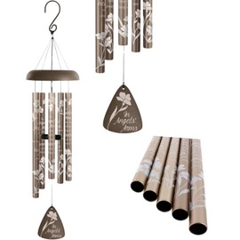 Carson 30" 'Angels' Arms' Memorial Wind Chime- Garden/Patio/Porch Outdoor Decor