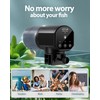 Automatic Fish Feeder Dispenser for Aquarium: 200ml Large Capacity Auto