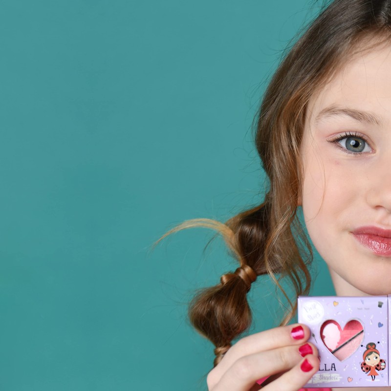 Miss Nella Makeup for Kids Eye Shadow - Pink Skies,