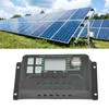 Solar Charge Discharge Controller Adjustable LCD Display PWM Dual USB