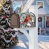 Winter Cardinal Birds Mailbox Cover - Magnetic Standard Size 18"
