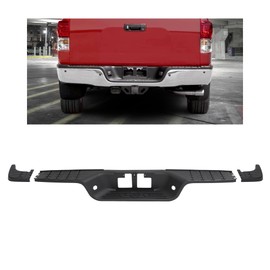 KUAFU Rear Bumper Step Pad Kit Compatible with 2007-2014 Toyota Tundra TO1196100, TO1197100, 521640C040, 521630C040, TO1191101 Passenger/Driver Side Rear Bumper Protector (3Pcs)