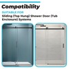 M6219 Sliding Shower Door Bottom Guide for Sliding(top Hung) Shower