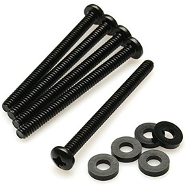 CRJ 6-32 UNC Extra Long 1-3/4" (43mm) Computer Radiator Fan Screws Set for 30mm and 38mm Fans - 20 Screws and 20 Washers