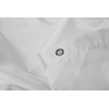 Croydex White Shower Curtain Made from 100% Recycled Poyester, with