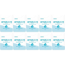 도루코 페이스 클렌징쉐이빙젤 포 맨 3ml 300개 묶음 gil Dorco Face Cleansing Shaving Gel for Men 3ml Bundle of 300 pcs