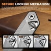 EDC Utility Knife, Mini Pocket Knife for Men Lightweight, Keychain