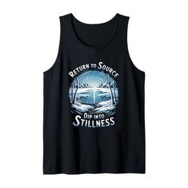 Cold Plunge Ice Water Therapy Natural Lake Swimmers Tank Top