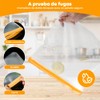 12Pcs Bolsas Reutilizables para Alimentos Herméticas y Ecológicas (Verde, 28x26cm)