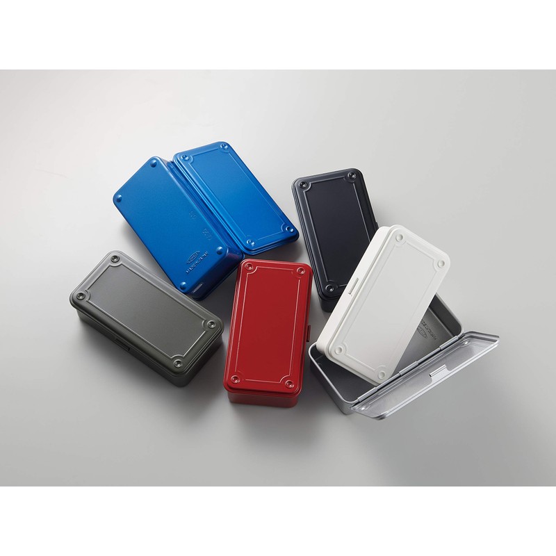 TOYO T-190 Steel Color Trunk Tool Box (Red)