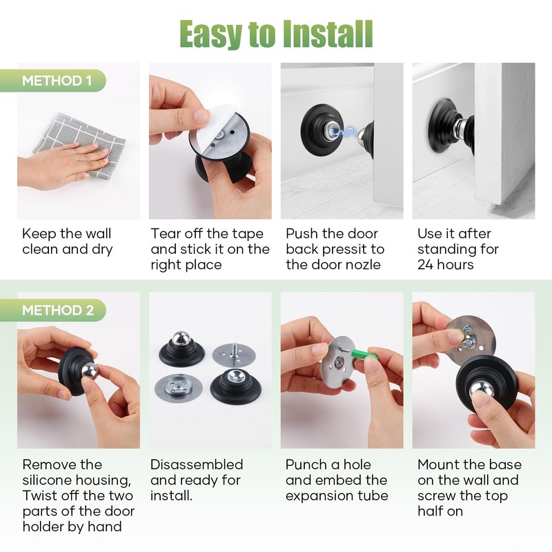 2 Pack RV Magnetic Door Catch, FlyCoco Powerful Magnetic Baggage