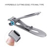 Nail Clipper Big Mouth Nail Cutter File Dead Skin Removal
