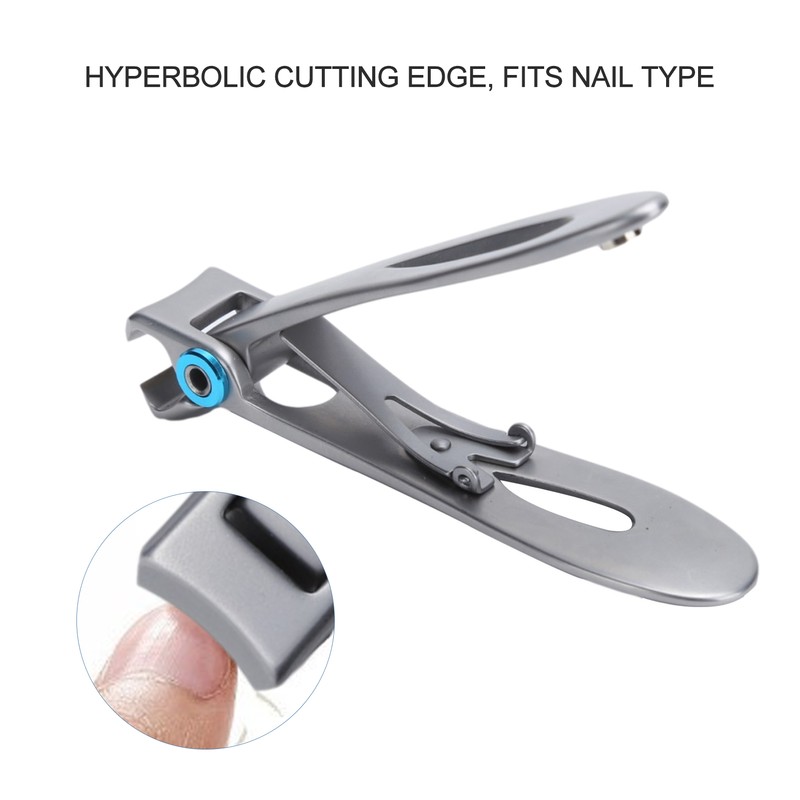 Nail Clipper Big Mouth Nail Cutter File Dead Skin Removal
