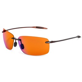 JULI Blue Light Blocking Glasses,Computer Reading/Gaming/TV/Phones Glasses for Women Men 8009 (Orange)