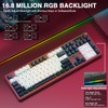 AULA F108 PRO - Wireless Mechanical Keyboard with Screen&Knob,Hot Swappable