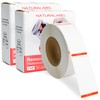 NATURALABEL 1000 PCS Blank Removable Freezer Labels with Dispenser -