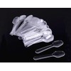 500PCS Disposable Plastic Mini Spoons Plastic Tasting Spoons Dessert Spoons