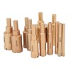 12Pcs Brazed Hole Drill Bit Hole Saw Dry Wet Cut