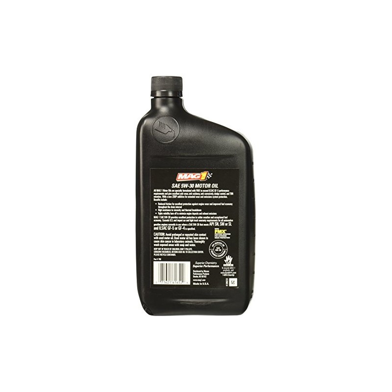 MAG 1 61652 SAE 5W-30 Synthetic Blend Motor Oil -