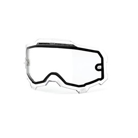 100% ARMEGA Goggle Replacement Lens - Injected Dual Pane Vented - Compatible with ARMEGA Goggles Only