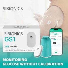Sibionics Gs1 Cgm - Sistema De Monitoreo De Glucosa Blanco (Usado)