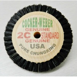 Jewelers Polishing Wheel Brush Wood Hub Chungking 2C 2 Row Cocker Weber Made in USA
