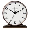 PresenTime & Co Lewis Mantel Alarm Clock, 5.5 x 5