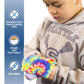 LakiKid Fidget Marble Maze Mat – Marble Fidget Toy & Tactile Sensory Items for Classroom, Sensory Mat for Learning & Focus Toys for Kids & Adults, Ideal for Concentration & Calm Down Corner Toy, 9”x6”