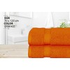 Milosc Pack of 2 Large Bath Towels Set Super Absorbent