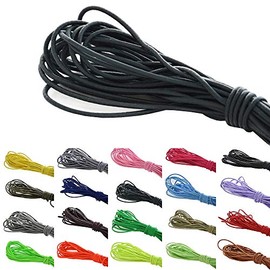 Roban Fashion 10 m Elastic Rubber Cord 3 mm Elastic Cord Hat Band Choice of 32 Colours