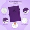 Clever Fox Password Book with Alphabetical Tabs – Hardcover Address
