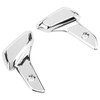 1 Pair Motorcycle Rear Foot Rest Electroplated Plastic Passenger Foot