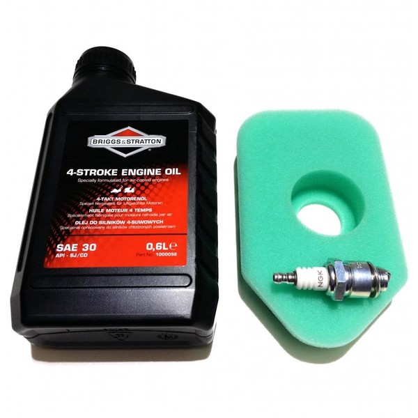 Outdoor Spares Limited Lawn Mower Service Kit Compatible with Briggs & Stratton Classic and Sprint Engines