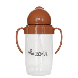ZOLI INC Clear Puppies & Poppies Baby Sip Flip, 1 EA