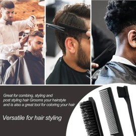 Peines Para Barbero Estilista Profesional Peinar Cabello 3pc                                                                                          