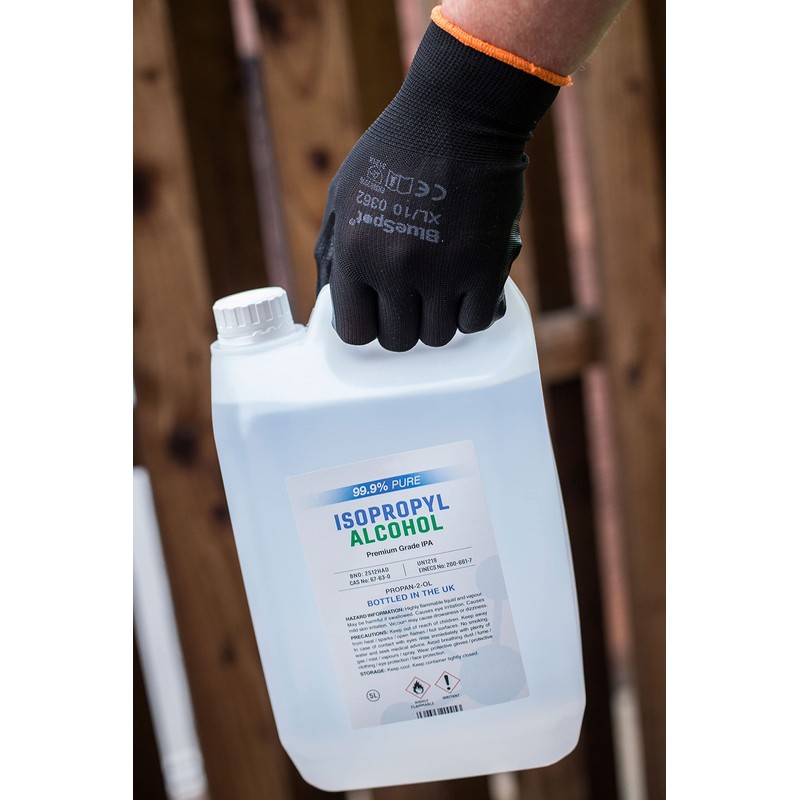 Blue Spot Tools 23008 Nitrile Grip Gloves (Medium)