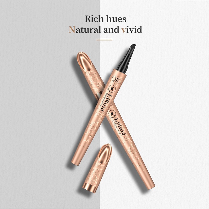 Eyebrow Pencil, Microblading Eyebrow with 4-Fork Tip Magic Brow Tattoo