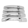 Exterior Door Handle Cover Chrome Plated Outside Door Handle Decor
