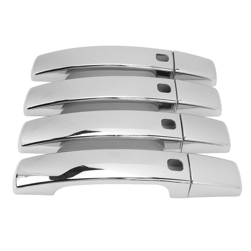 Exterior Door Handle Cover Chrome Plated Outside Door Handle Decor