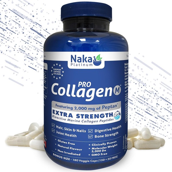 NAKA Naka Platinum Pro MARINE Collagen Super BONUS Size 180